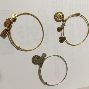 3 Alex & Ani Bracelets